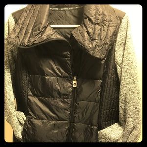 Michael Kors Sweater Puffer Jacket